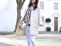 Street style: Как носить белые вещи осенью