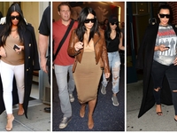 Стиль беременной Ким Кардашян: ТОП-15 образов