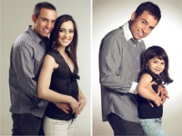 До слез: Папа с малышкой воссоздали фото погибшей мамы