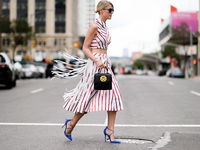 Неделя моды в Нью-Йорке: Street style