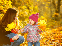 Золотое время года: Детские стихи про осень