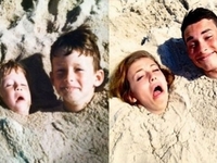 Привет из детства: Семейные снимки много лет спустя