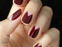 Тренд осени 2015: Маникюр в стиле negative space