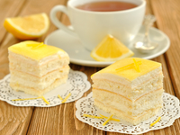 Мамам на заметку: Рецепт воздушных лимонных пирожных