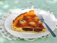 Тыквенный пирог с черносливом