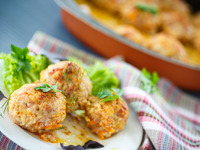 Мясные тефтели с кабачками