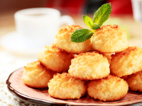 Мамам на заметку: Нежное кокосовое печенье из 5 ингредиентов