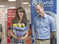 Кейт Миддлтон и принц Уильям посетили колледж