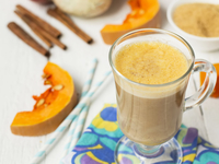 Пряный тыквенный латте