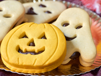 Еда на Хэллоуин: Три рецепта печенья в виде тыквы