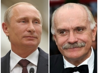 Путин телеграммой поздравил Михалкова с 70-летним юбилеем