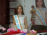 8-летняя украинка получила титул Мини-мисс мира