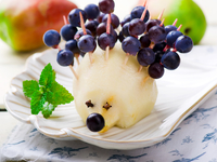 Как сделать ежика из груши