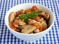 Рагу из индейки и овощей