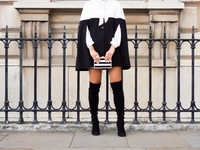 Смелый тренд: как носить высокие сапоги