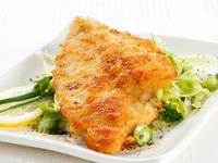 Жареная тилапия в пряной панировке