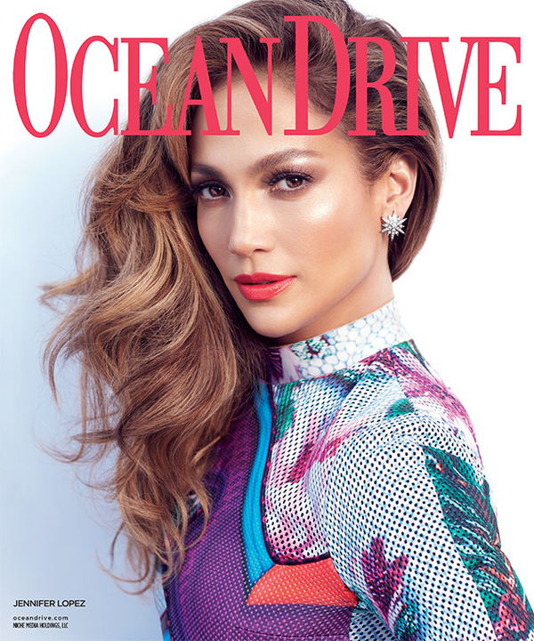 Дженнифер Лопес украсила обложку Ocean Drive