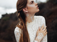 Снежная королева: Стильньные зимние флеш-тату