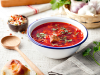 Борщ с мясом