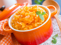 Рисовая каша с тыквой в мультиварке