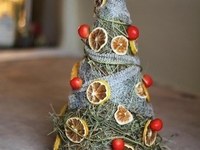 Как сделать осеннюю елочку своими руками