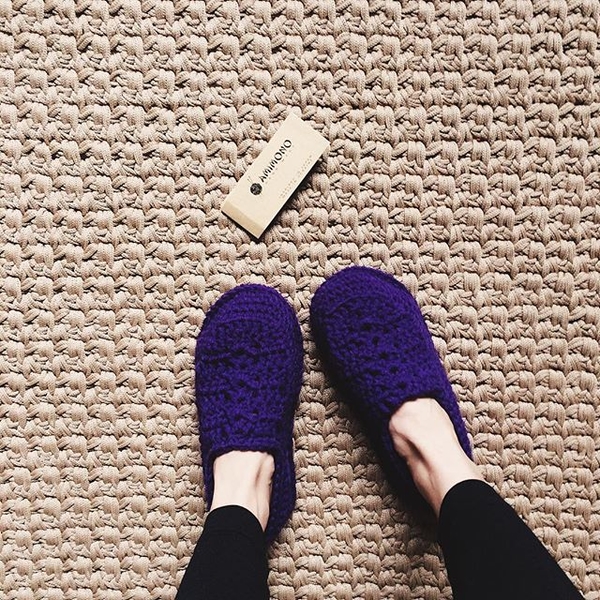 Вещь дня: Вязаные тапочки
