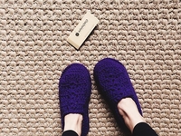 Вещь дня: Вязаные тапочки