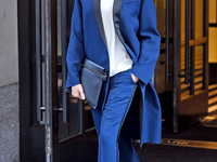 Леди в черном: Street style Виктории Бекхэм