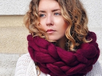 Вещь дня: Снуд крупной вязки