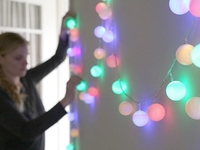 Поделки на Новый год своими руками: Как сделать гирлянду