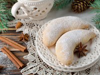 Рецепты на Новый год: Печенье Рожки газели