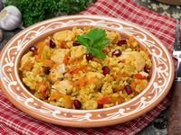 Плов с курицей: Три вкусные идеи