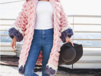 Вещь дня: Кардиган объемной вязки