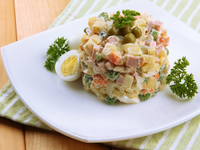 Как приготовить салат Оливье на Новый год