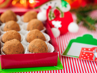 Как приготовить шоколадные трюфели на Новый год