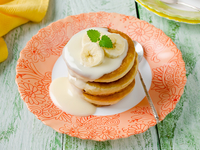 Банановые оладьи: Три вкусные идеи