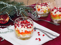 Салаты на Новый год: Слоеный салат из сельди