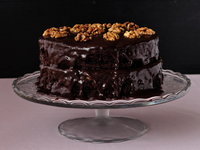 Как приготовить шоколадно-банановый торт