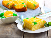 Зимний пирог с апельсинами