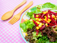 Рождественский пост 2015-2016: Салат с кукурузой и фасолью