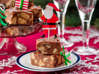 Десерты на Новый год: Шоколадный фадж