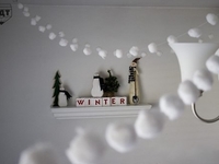 Новогодний декор: Как украсить дом с помощью ваты