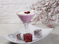 Новогодний мусс из клюквы