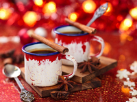 Кофе с корицей и ванилью