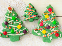 Печенье на Новый год: Имбирные елочки