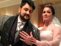 Анна Нетребко вышла замуж в тиаре за 2 миллионов евро