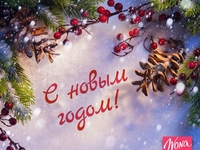 Новый год 2017: яркие открытки-поздравления с праздником
