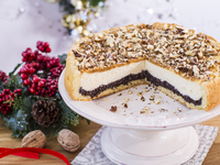 Рождественская выпечка: Три рецепта пирога с творогом и маком