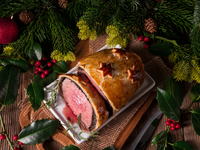 Рецепты на Рождество: Говядина Веллингтон