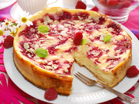 Малиновый чизкейк: Рецепт